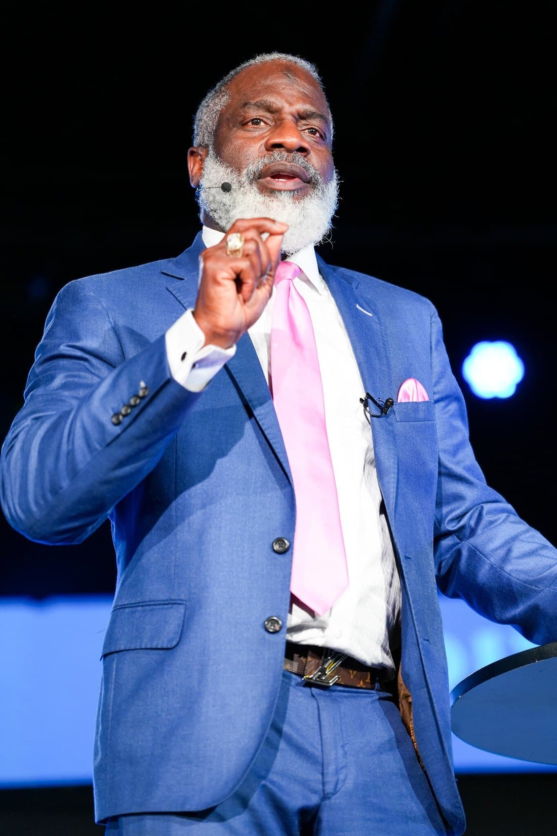 Myron Golden speaking